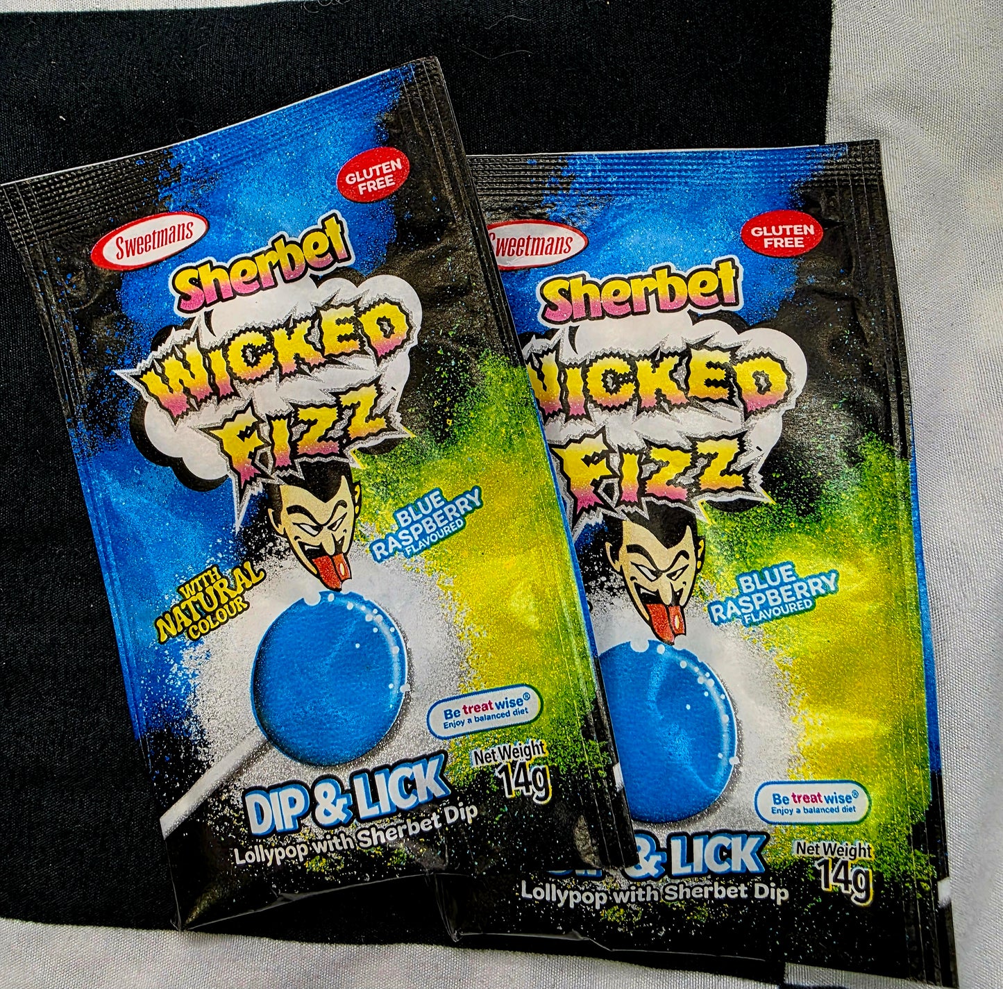 Wicked fizz lollipop
