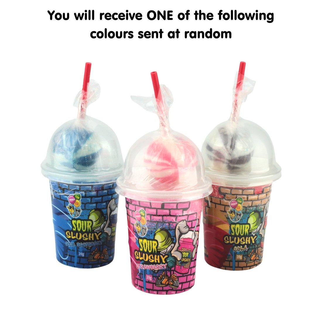 Sour Slushie lollipop dip