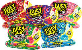 Usa Juicy Drop Gummies & Sour Gel 57g (past BB date)