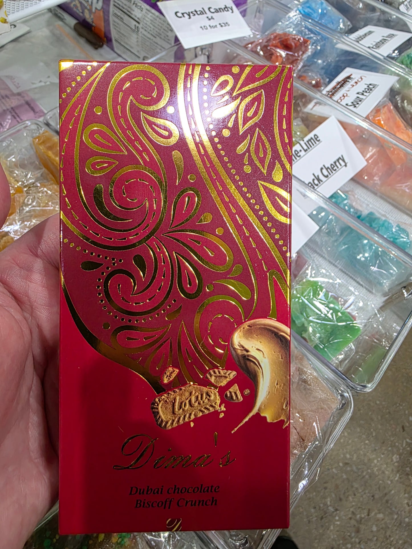 Dubai Style Milk Choc Lotus Biscoff 195g