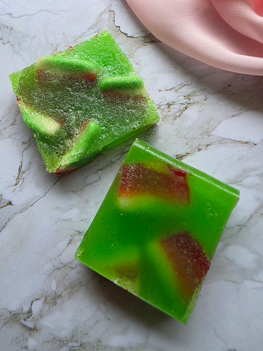 Sour Watermelon with Watermelon Slice Lollies Crystal Candy