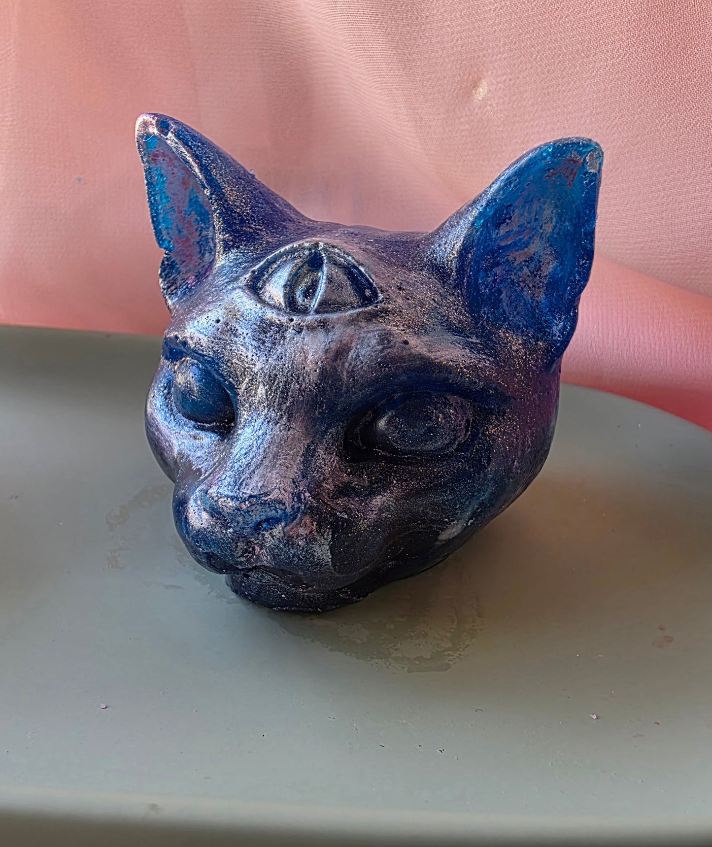 Cat Head (custom) Crystal Candy