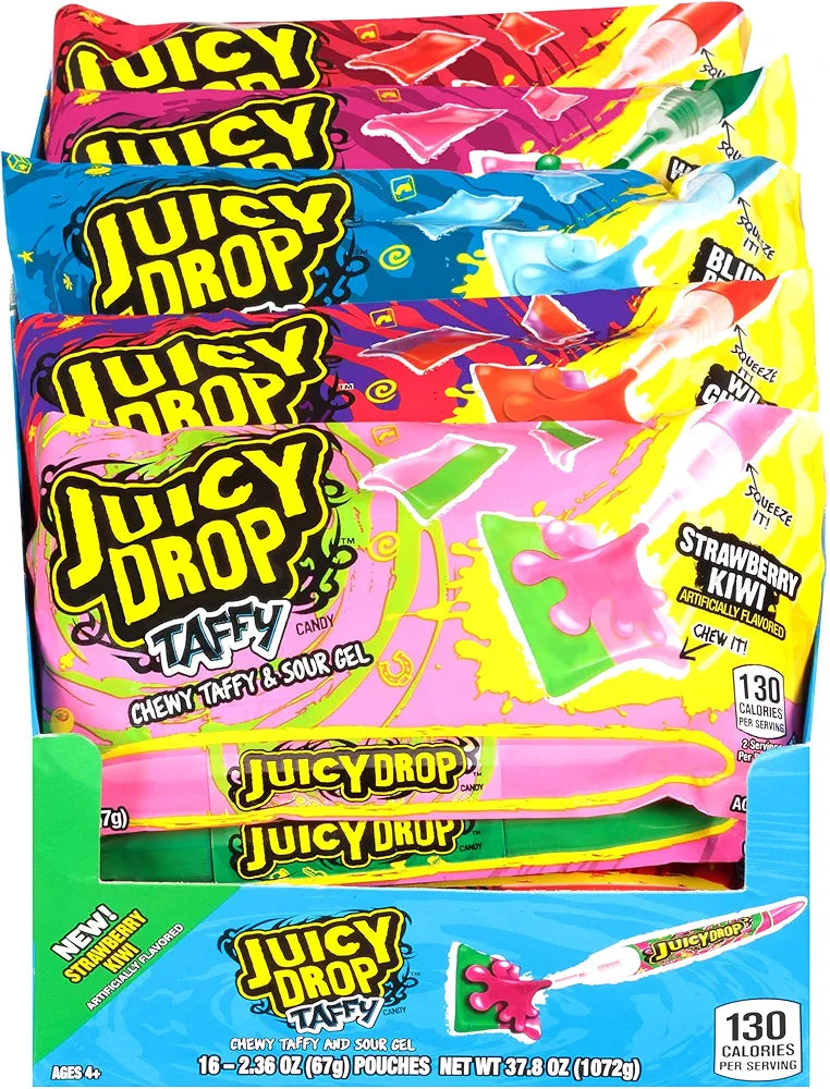 Juicy Drop Taffy & Sour Gel Pen (past BB date)