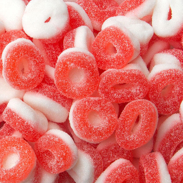 Strawberry Rings 100g