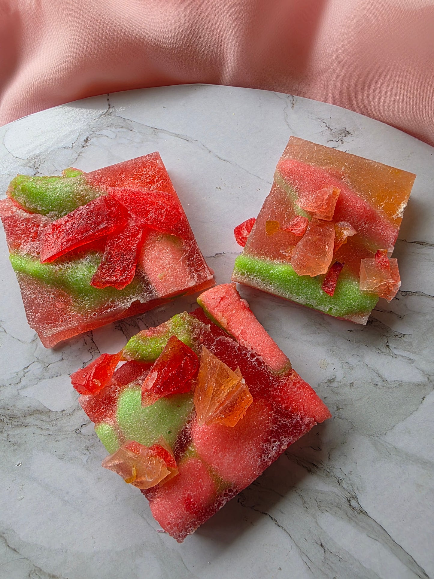 Shark Attack Sour Watermelon Crystal Candy