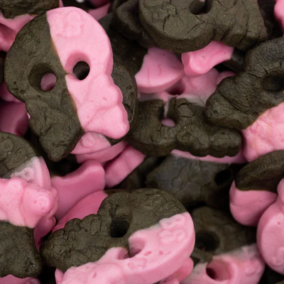 Bubs Raspberry/Liquorice Skull Foam 100g