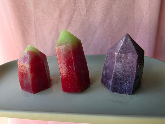 Crystal Candy Towers (3pc)