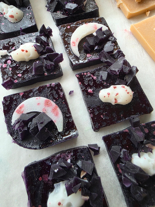 Ube + Lemon Crystal Candy