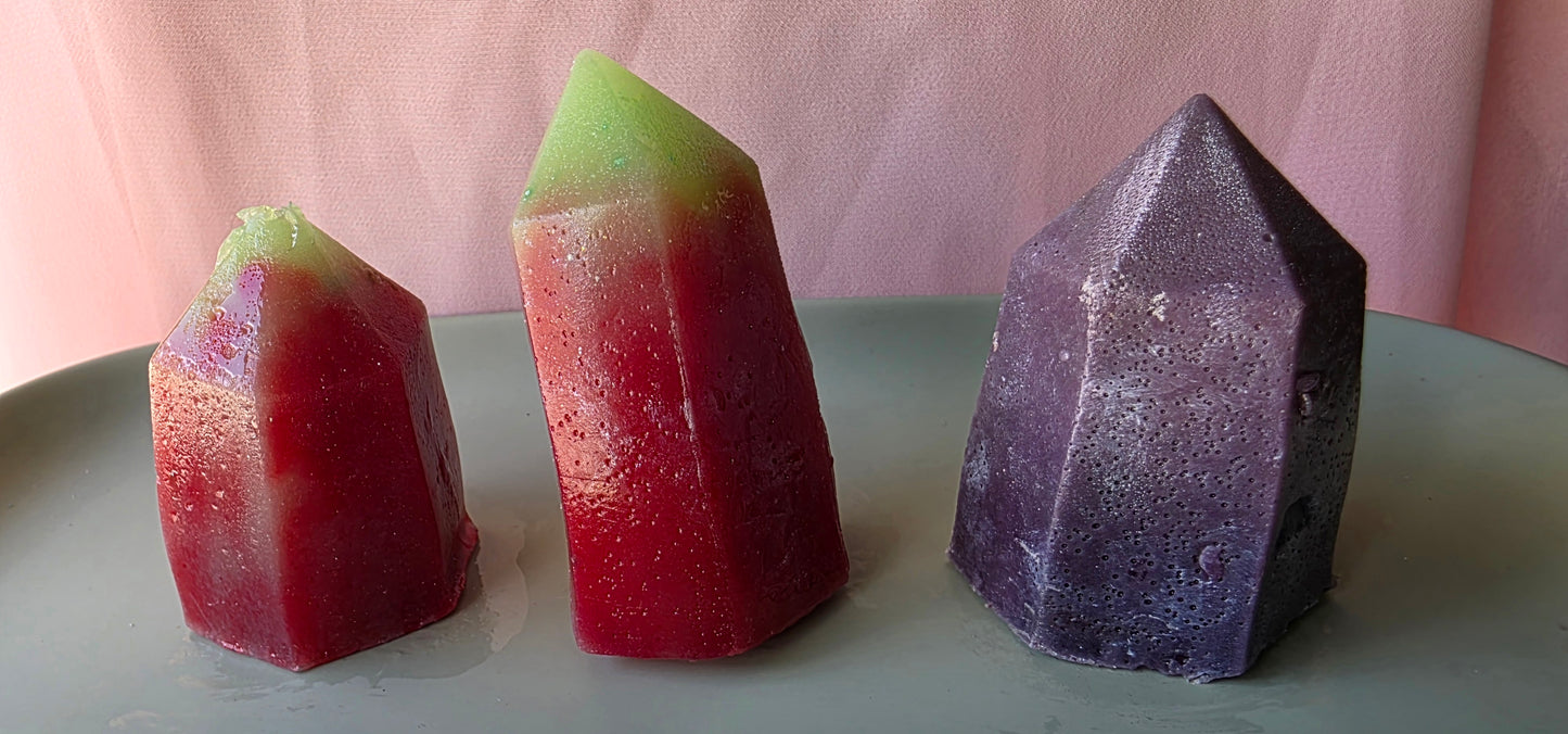 Crystal Candy Towers (3pc)