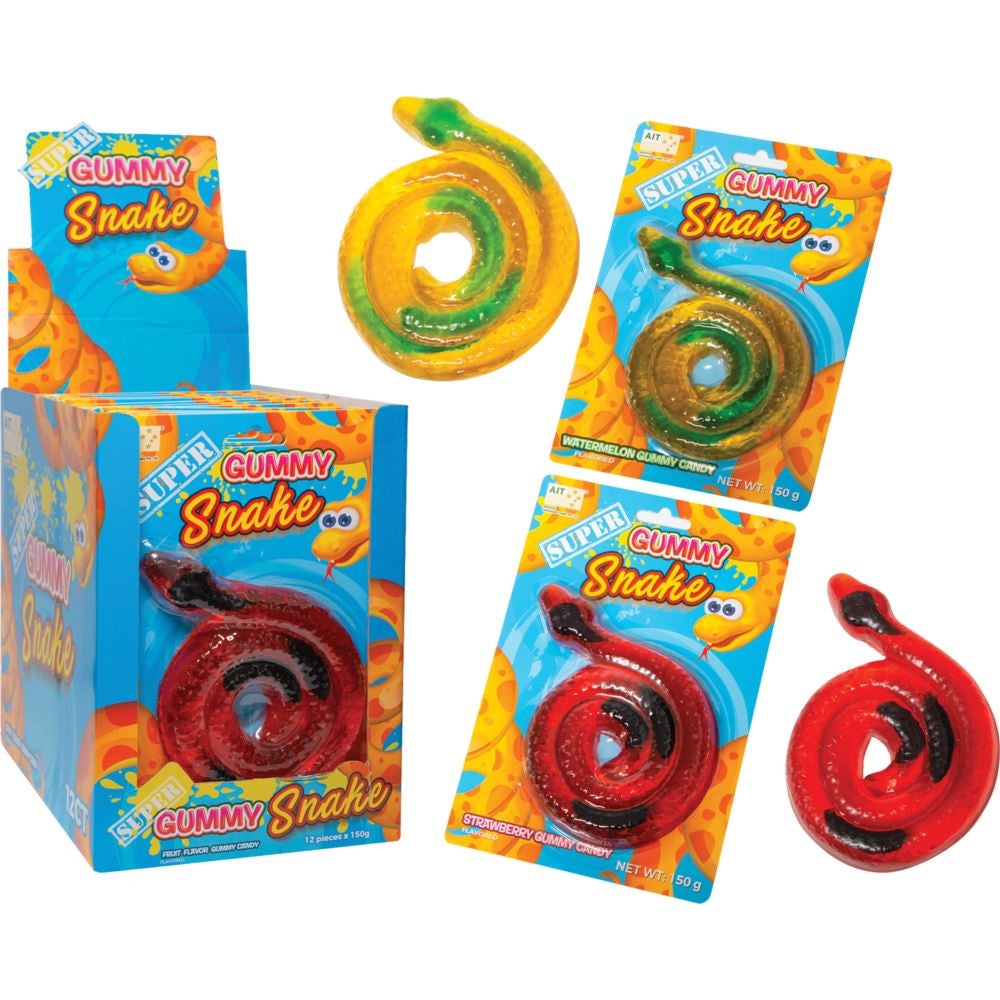 SUPER GUMMY SNAKE 150G
