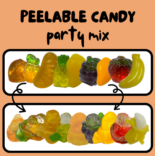 (200g N.W.) Mixed JUICY JELLY Peeled!! GUMMY