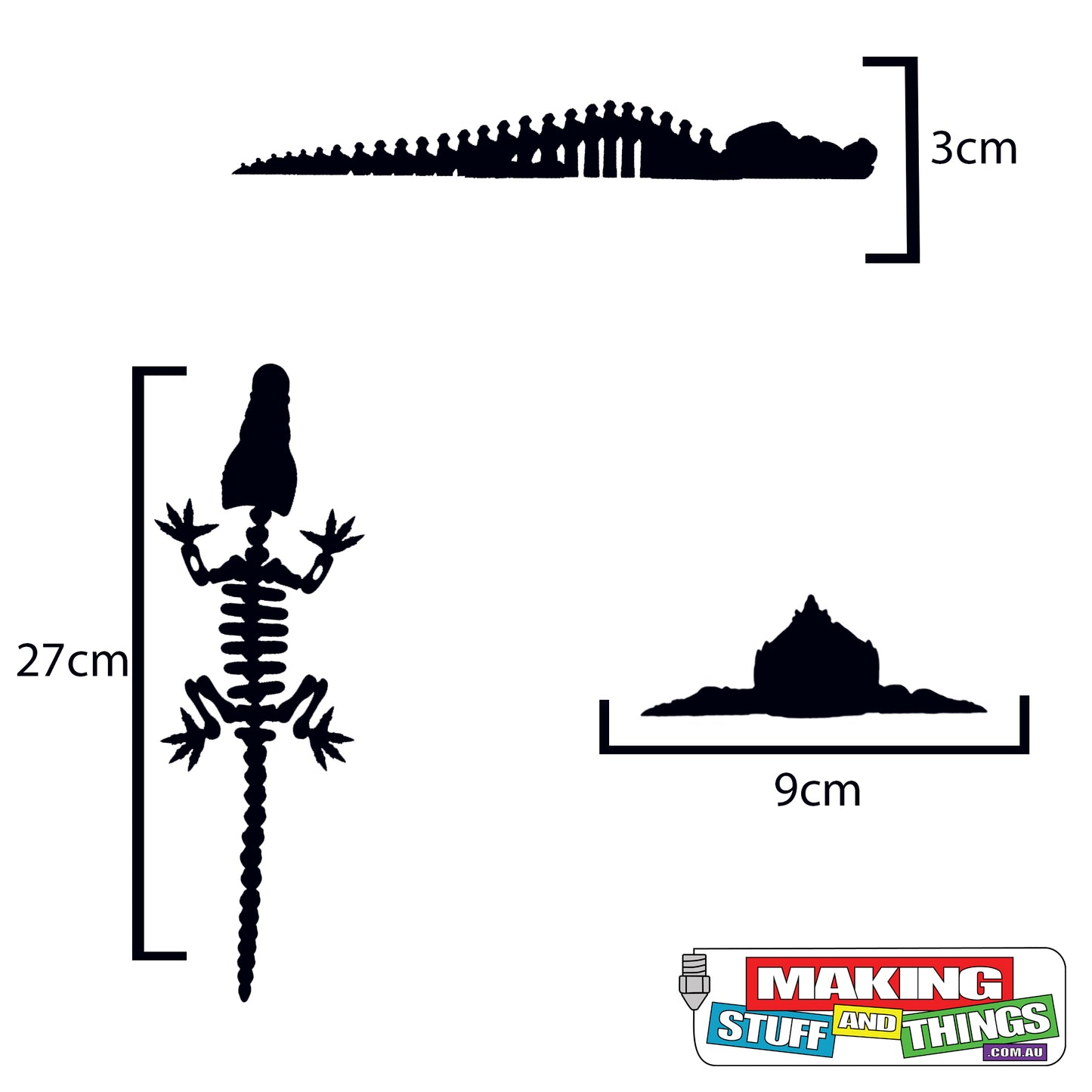 Skeleton Crocodile