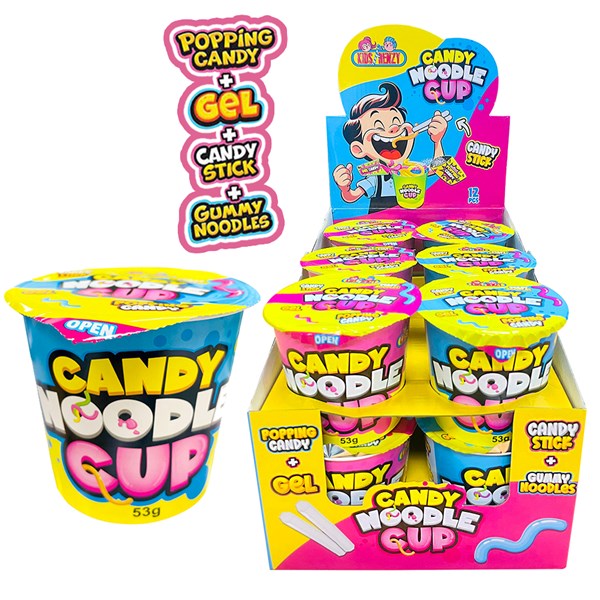 KIDSFRENZY CANDY NOODLE CUP 53G