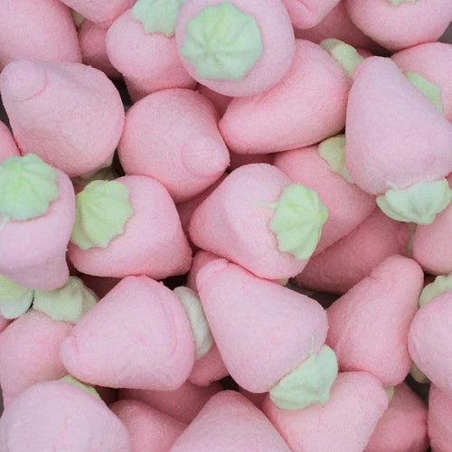 Bulgari Jelly Filled Strawberry Marshmallows 100g