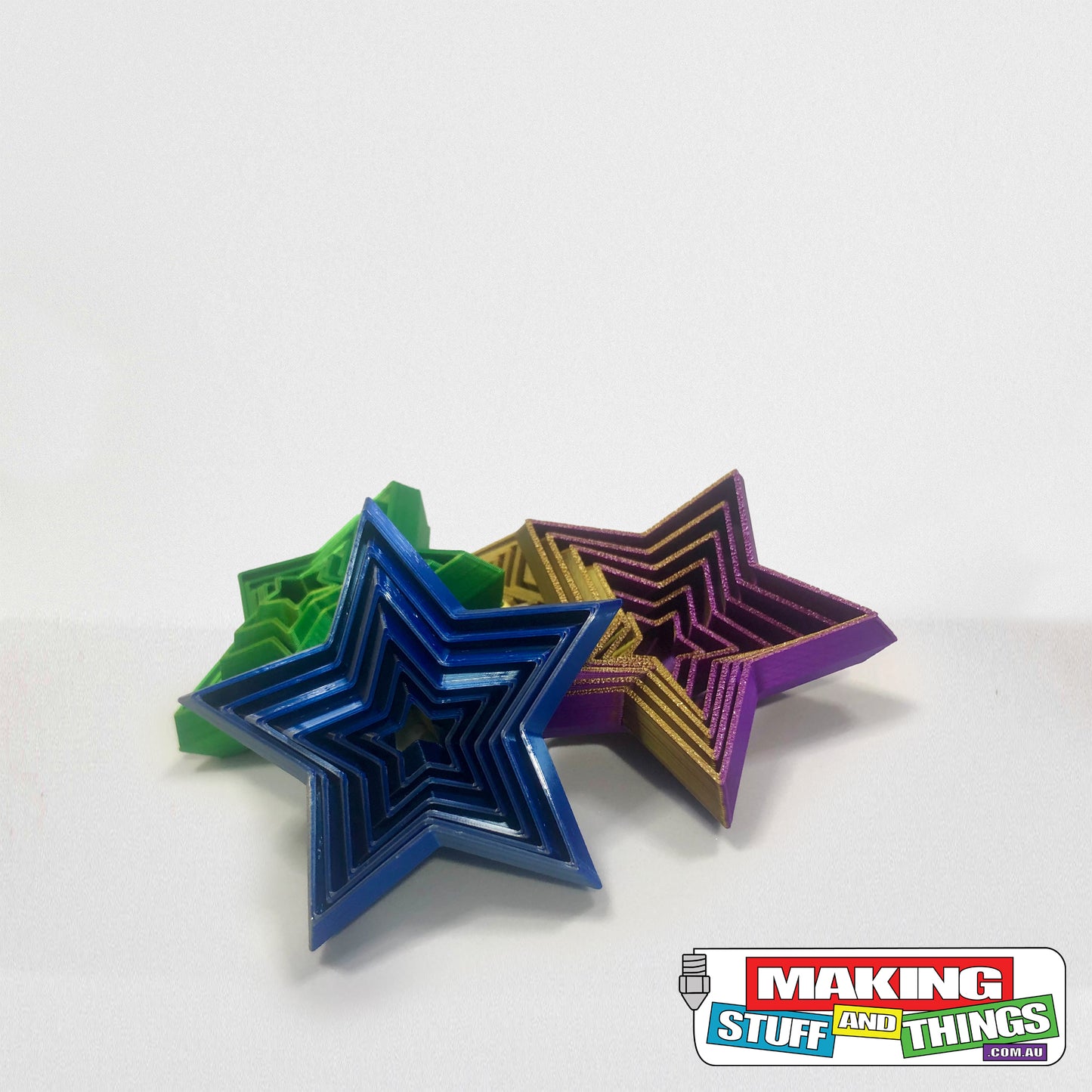 Fidget 5 Point Star 2