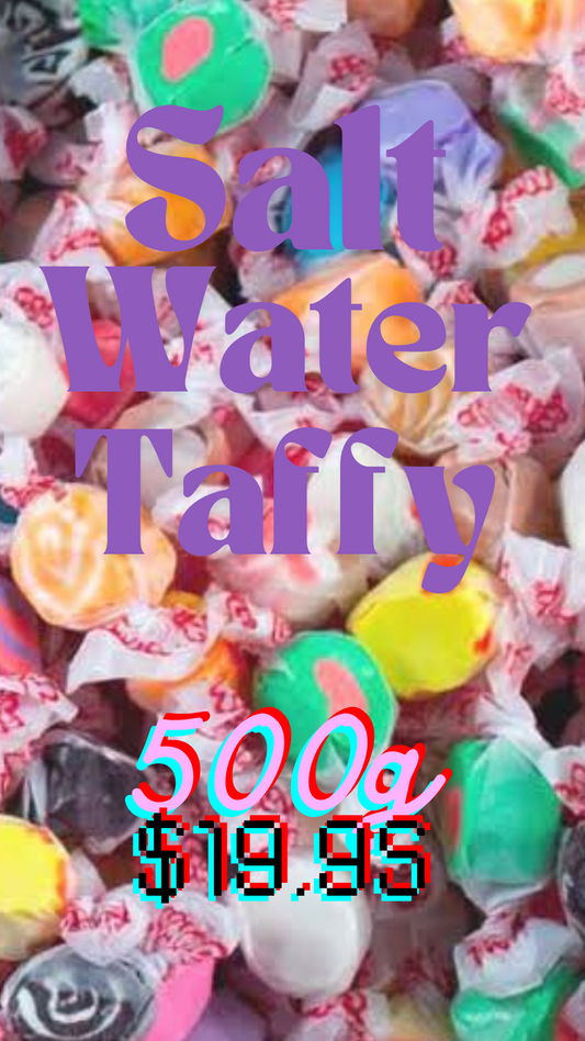 Salt Water Taffy USA Flavours Mixed 500g