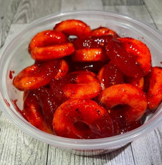 Chamoy peach rings