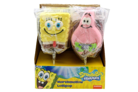 SPONGEBOB MARSHMALLOW POPS 40G