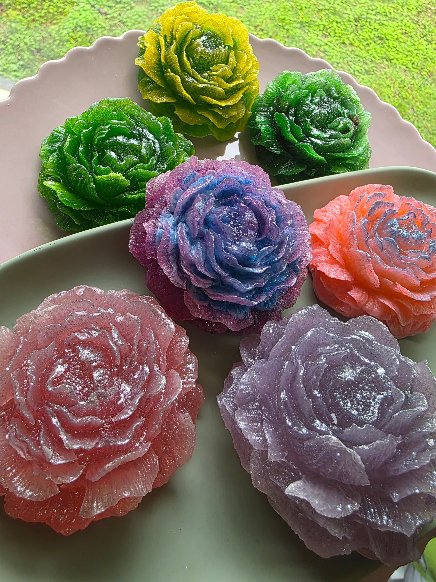 Peony Crystal Candy Kohakutou