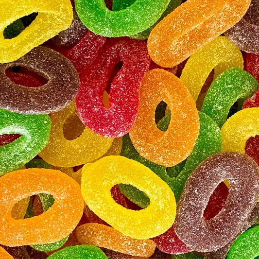 Fruit rings 100g