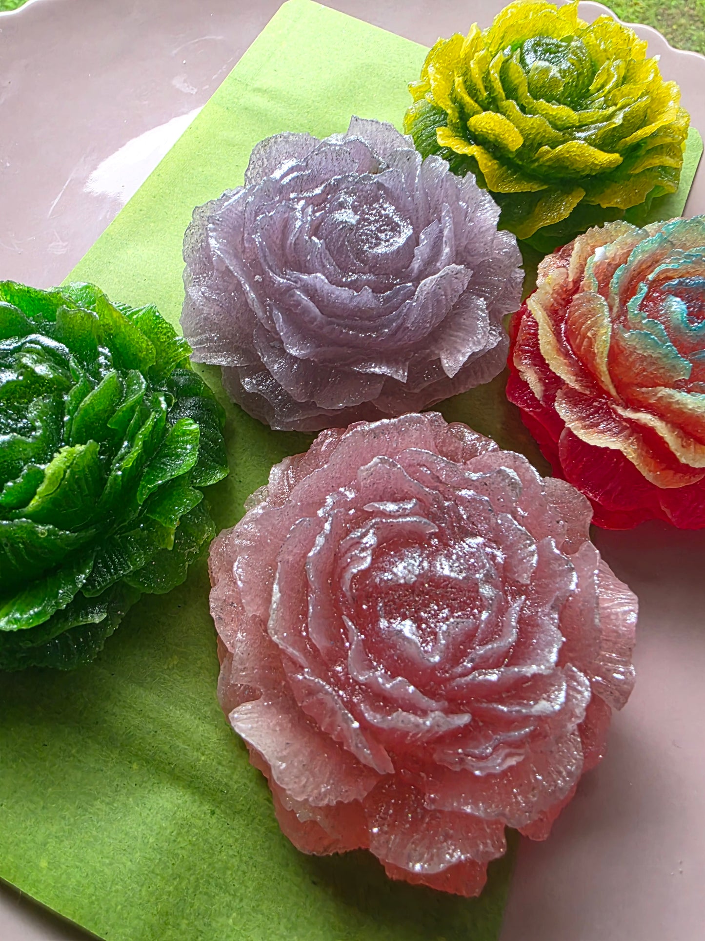 Peony Crystal Candy Kohakutou