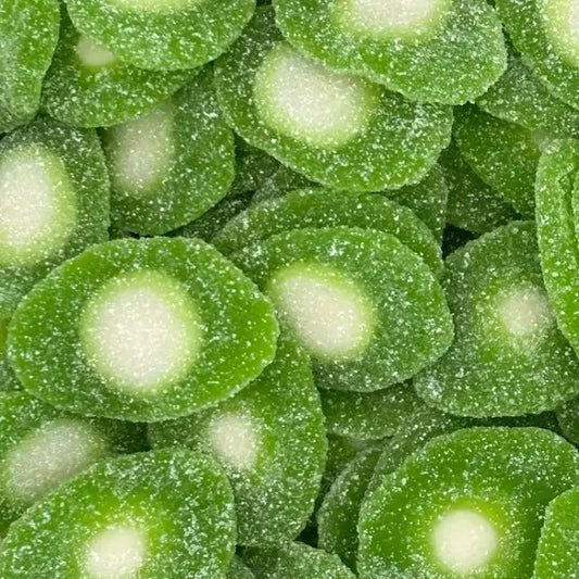 Sour Kiwi Slices (USA) 100g