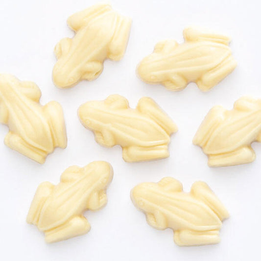 White Choc Frogs 100g