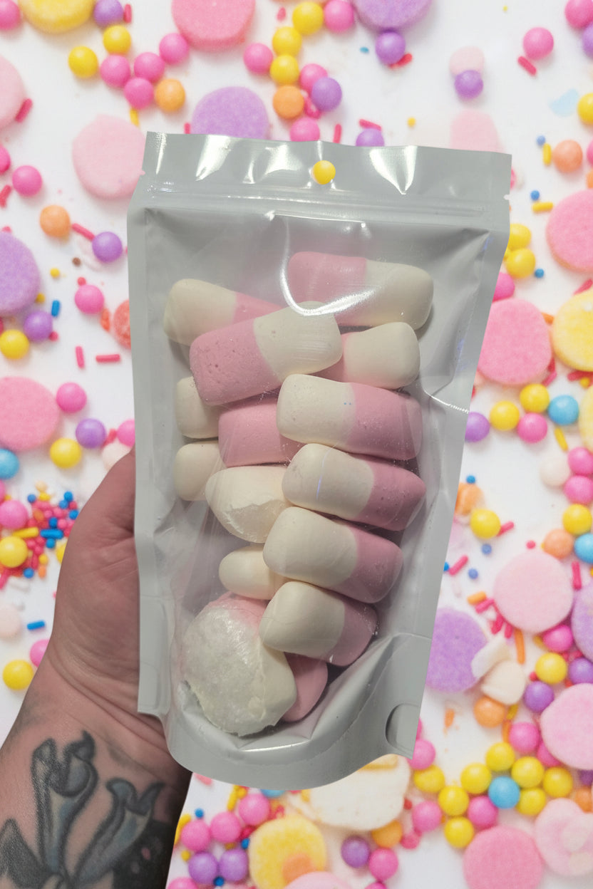Raspberry & Cream Squashies Freeze Dried