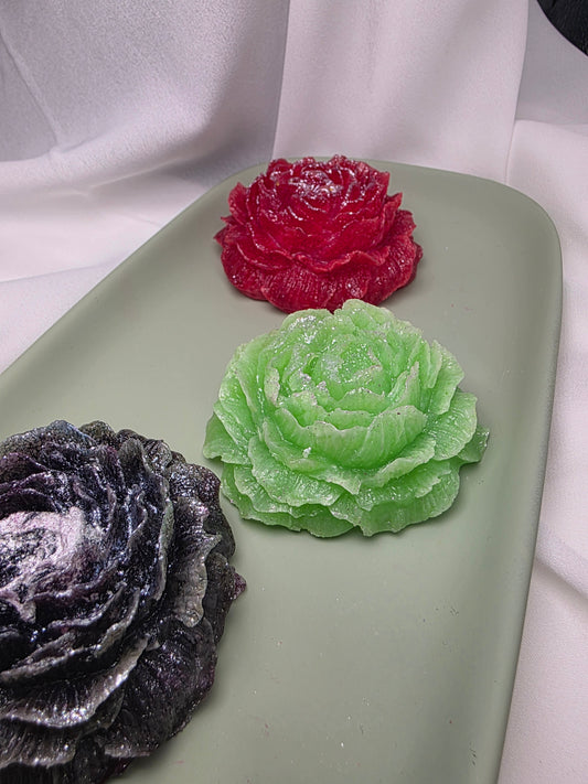 2 pc Peony Crystal Candy (custom pieces)
