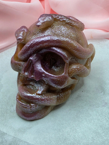 Skull With Snakes (custom) Crystal Candy