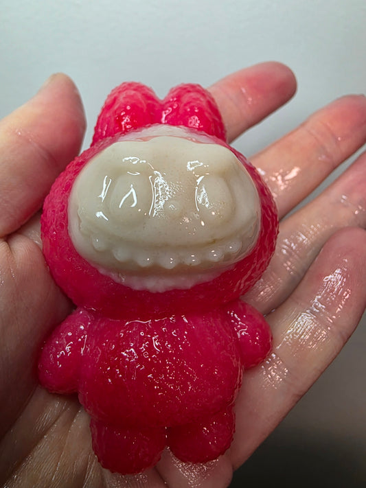 Labubu The Monsters Crystal Candy!! Large size Kohakutou with Large Sour Sugar Dip