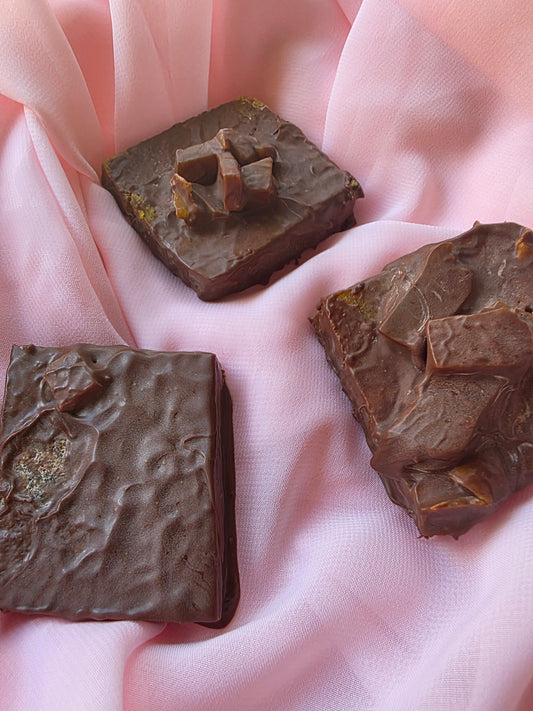 Choc dipped Raspberry Crystal Candy