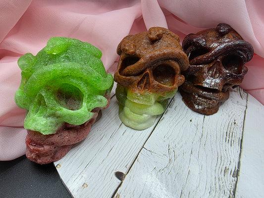 Skull With Snakes (custom) Crystal Candy