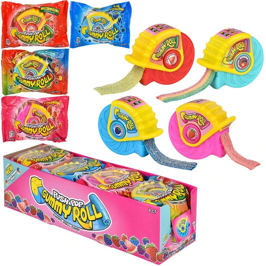 Juicy Drop Push Pop Gummy Roll  (past BB date)