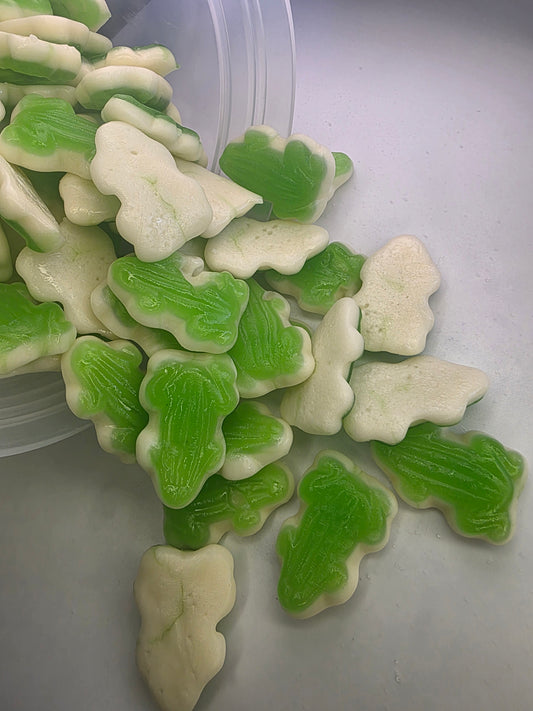 Gummy Green Frogs 100g (Juicy Jelly) (BB 26/11/2027)