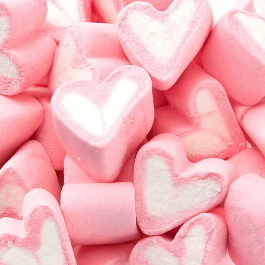 Pink Heart Marshmallow 50g
