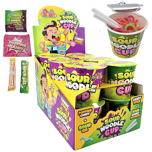 KIDSFRENZY CANDY SOUR NOODLE CUP 53G