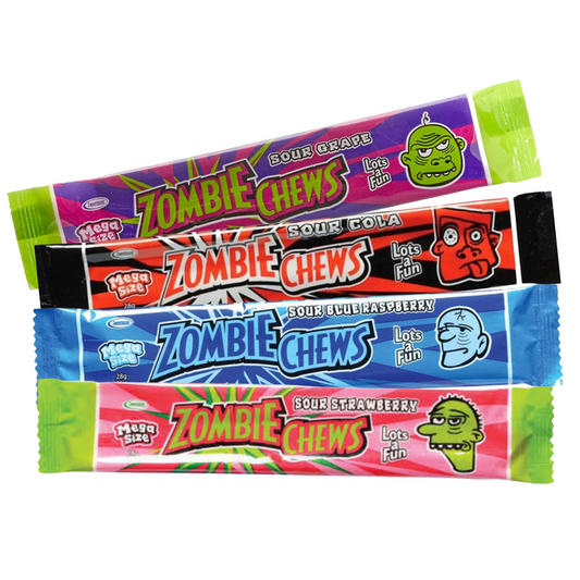 SOUR ZOMBIE CHEW BARS